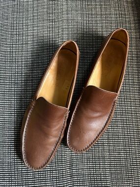 Tod's Brown Leather Driving Mococasin